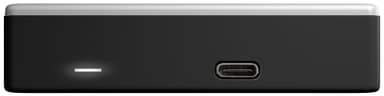 WD My Passport Ultra USB-C ekstern harddisk 4 TB (sølv)