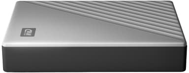 WD My Passport Ultra USB-C ekstern harddisk 4 TB (sølv)