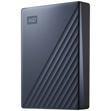 WD My Passport Ultra USB-C ekstern harddisk 4 TB (blå)
