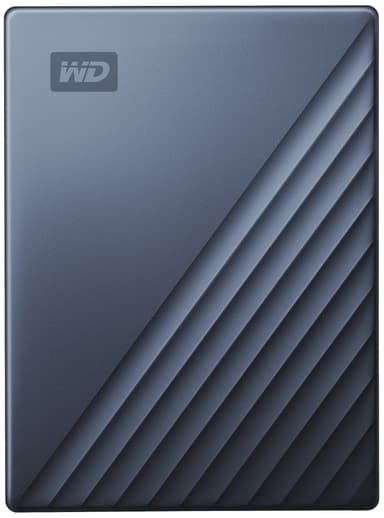 WD My Passport Ultra USB-C ekstern harddisk 4 TB (blå)