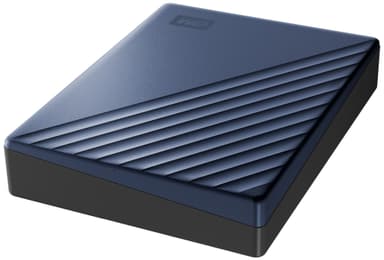 WD My Passport Ultra USB-C ekstern harddisk 4 TB (blå)