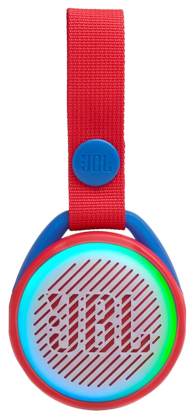 JBL JR POP Bluetooth-høyttaler (rød)