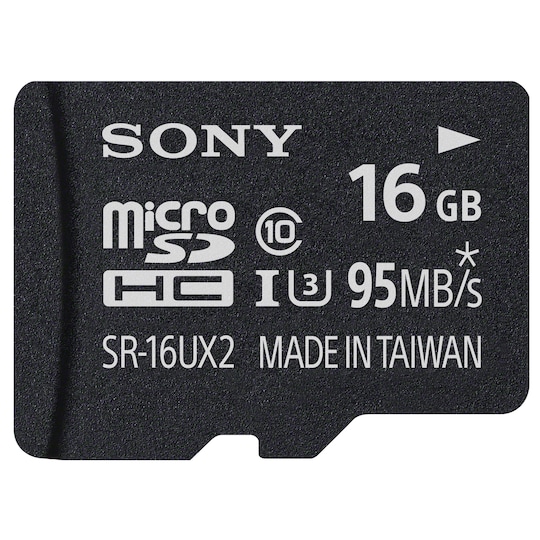 Sony Micro SDHC-minnekort 95MB CL10 16 GB