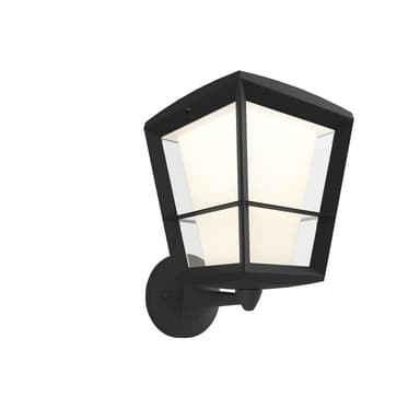 Philips Hue Econic WACA vegglanterne (sort)