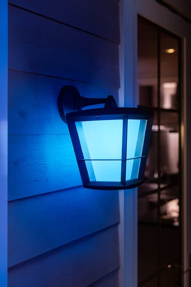 Philips Hue Econic WACA vegglanterne (sort)