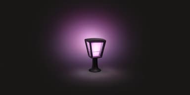 Philips Hue Econic WACA sokkellampe (sort)