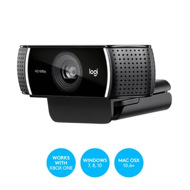 Logitech C922 Pro Stream webkamera Full HD 1080p stativ