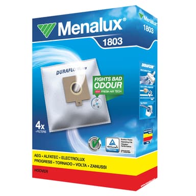 Menalux støvsugerposer 1803 til AEG, Electrolux, Tornado, Hooved m.m.