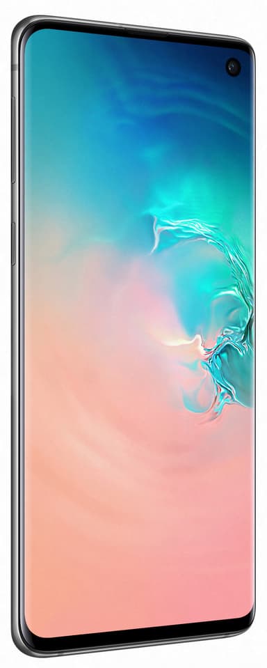 Samsung Galaxy S10 smarttelefon (prism white)