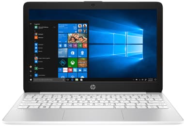 HP Stream 11-ak08000no 11" bærbar PC (diamanthvit)