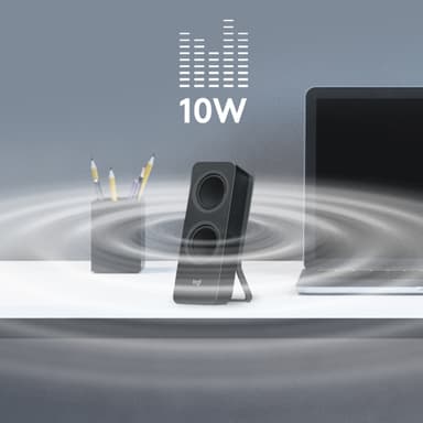 Logitech Z207 Bluetooth-høyttalere (sort)