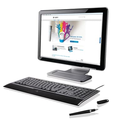 Logitech K740 tastatur (sort)