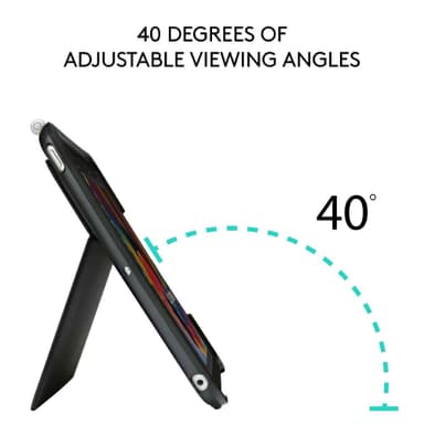 Logitech Slim Combo deksel for iPad Pro 10,5