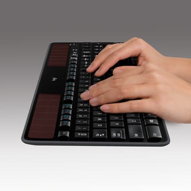 Logitech K750 trådløst solcelle tastatur Mus og tastatur Tastatur med solceller