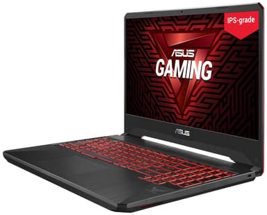 Asus TUF Gaming FX505 15,6" bærbar gaming-PC (red matter)