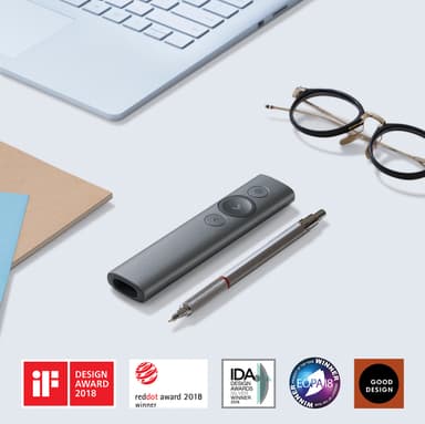 Logitech Spotlight presentasjonsfjernkontroll (skifer)