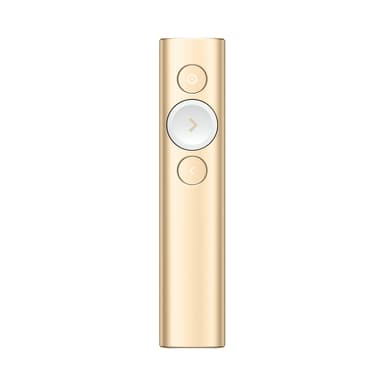 Logitech Spotlight presentasjonsfjernkontroll (gull)