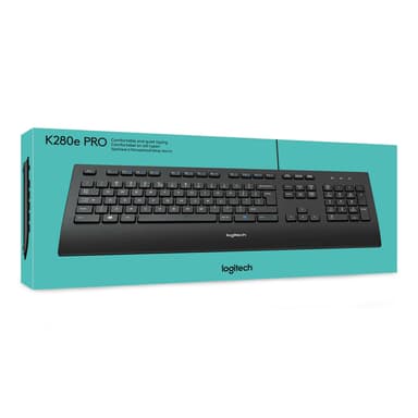 Logitech K280e kablet tastatur (sort)