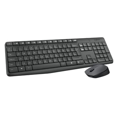 Logitech MK235 sett med tastatur og mus