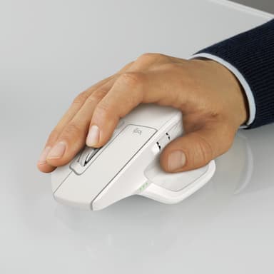 Logitech MX Master 2S trådløs mus Bluetooth (hvit)