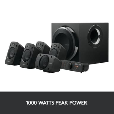 Logitech Z906 høyttalersystem med 5.1-surround-lyd 1000W