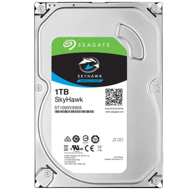 Seagate SkyHawk 3,5" intern harddisk for overvåkning (1 TB)