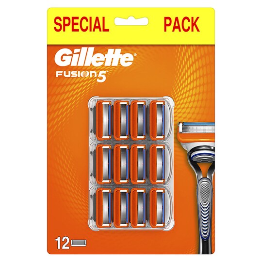 Gillette Fusion5 barberblad 12-pakning