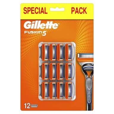 Gillette Fusion5 barberblad 12-pakning
