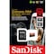 SanDisk Extreme PRO micro SDHC 32 GB minnekort med SD-adapter