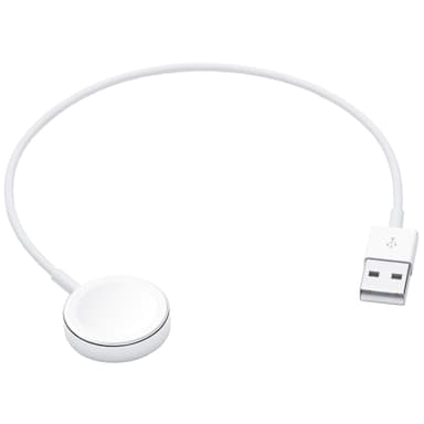 Apple Watch magnetisk ladekabel (0,3 mhvit) Trådløs lader Apple Watch magnetisk ladekabel (2 mhvit) Trådløs lader