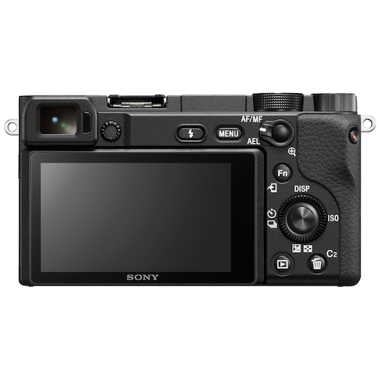 Sony Alpha A6400 kamerahus + E PZ 16-50 mm f/3.5-5.6 OSS zoomobjektiv