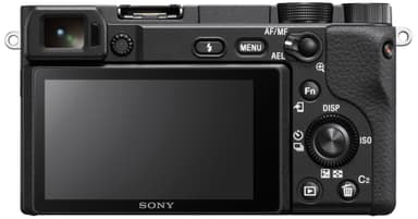 Sony Alpha A6400 kamerahus + E PZ 16-50 mm f/3.5-5.6 OSS zoomobjektiv