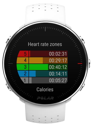 Polar Vantage M multitreningsklokke S/M (hvit)