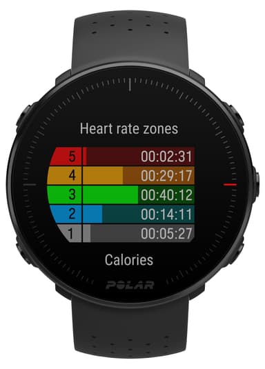 Polar Vantage M multitreningsklokke  M/L (sort)