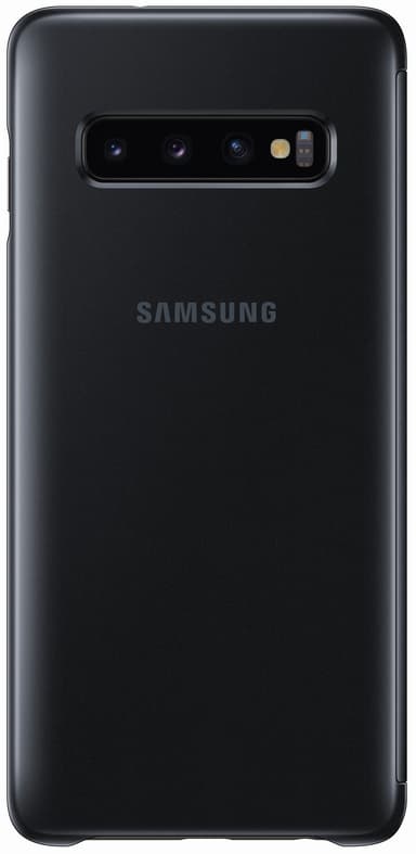 Samsung Galaxy S10 Clear View deksel (sort)