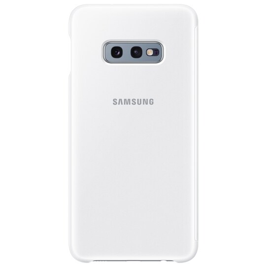 Samsung Galaxy S10e Clear View deksel (hvit)