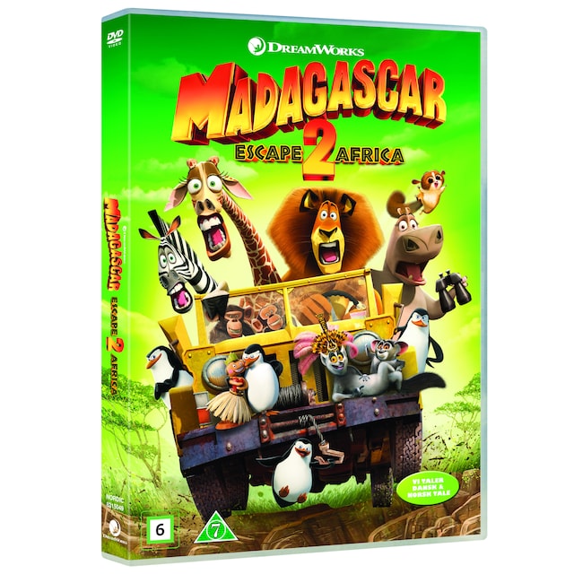 Madagascar: escape 2 africa (dvd)