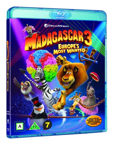 Madagascar 3 (blu-ray)