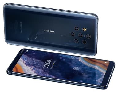 Nokia 9 PureView smarttelefon (midnattsblå)