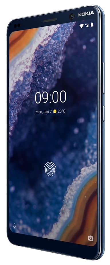 Nokia 9 PureView smarttelefon (midnattsblå)