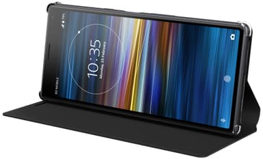Sony Xperia 10 Style stående deksel (sort)