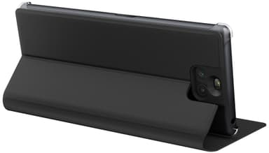 Sony Xperia 10 Plus Style stående deksel (sort)