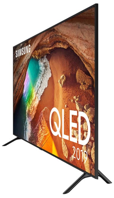 Samsung 82 Q60r 4k Uhd Qled Smart Tv Qe82q60rat 2019 Tv Elkjop