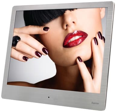 Hama 8SLB Basic 8,0" Slim Steel digital bilderamme