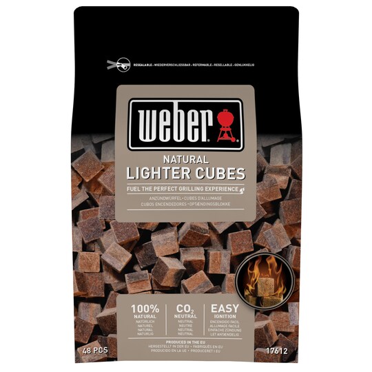Weber Lighter Cubes tennbriketter 17612