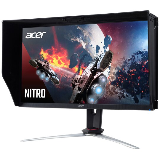 Acer Nitro XV273KP 27" gamingskjerm (sort/rød)
