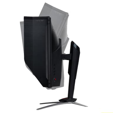 Acer Nitro XV273KP 27" gamingskjerm (sort/rød)
