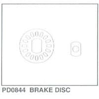 PD0844 BRAKE DISC TS-4