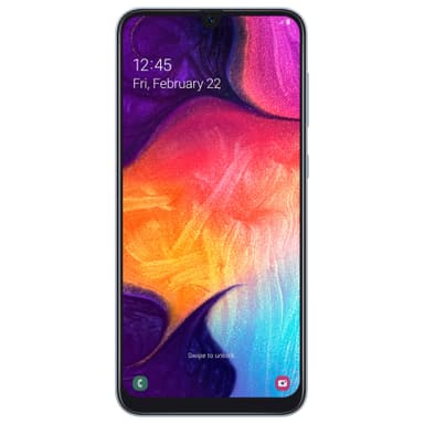 Mobiltelefon: Få oversikt over vårt tilbud innen mobil og SAMSUNG GALAXY A7 2018 GULL 64 GB Power.no