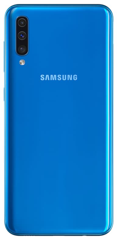 Samsung Galaxy A50 smarttelefon (blå)